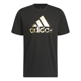 Tenisové Oblečení adidas Power Logo Foil T-Shirt